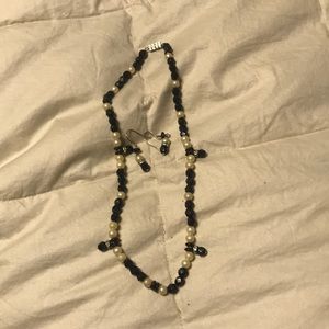 Vintage necklace and earrings
